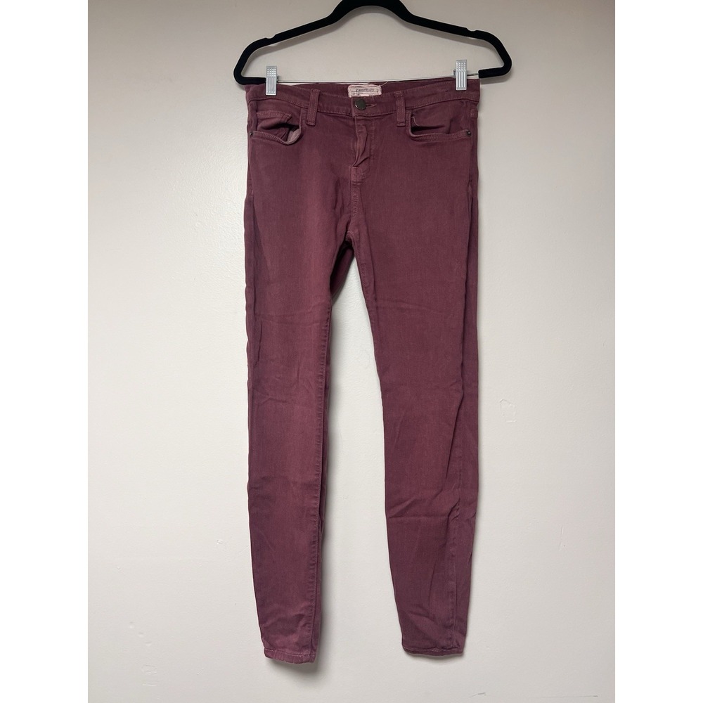 Current/Elliot Skinny‎ Jeans Purple Women's Size 28 Grunge Streetwear